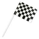 Checkered Flags Cupcake Pixs